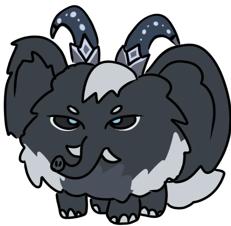 Art of Bridget, the wolf