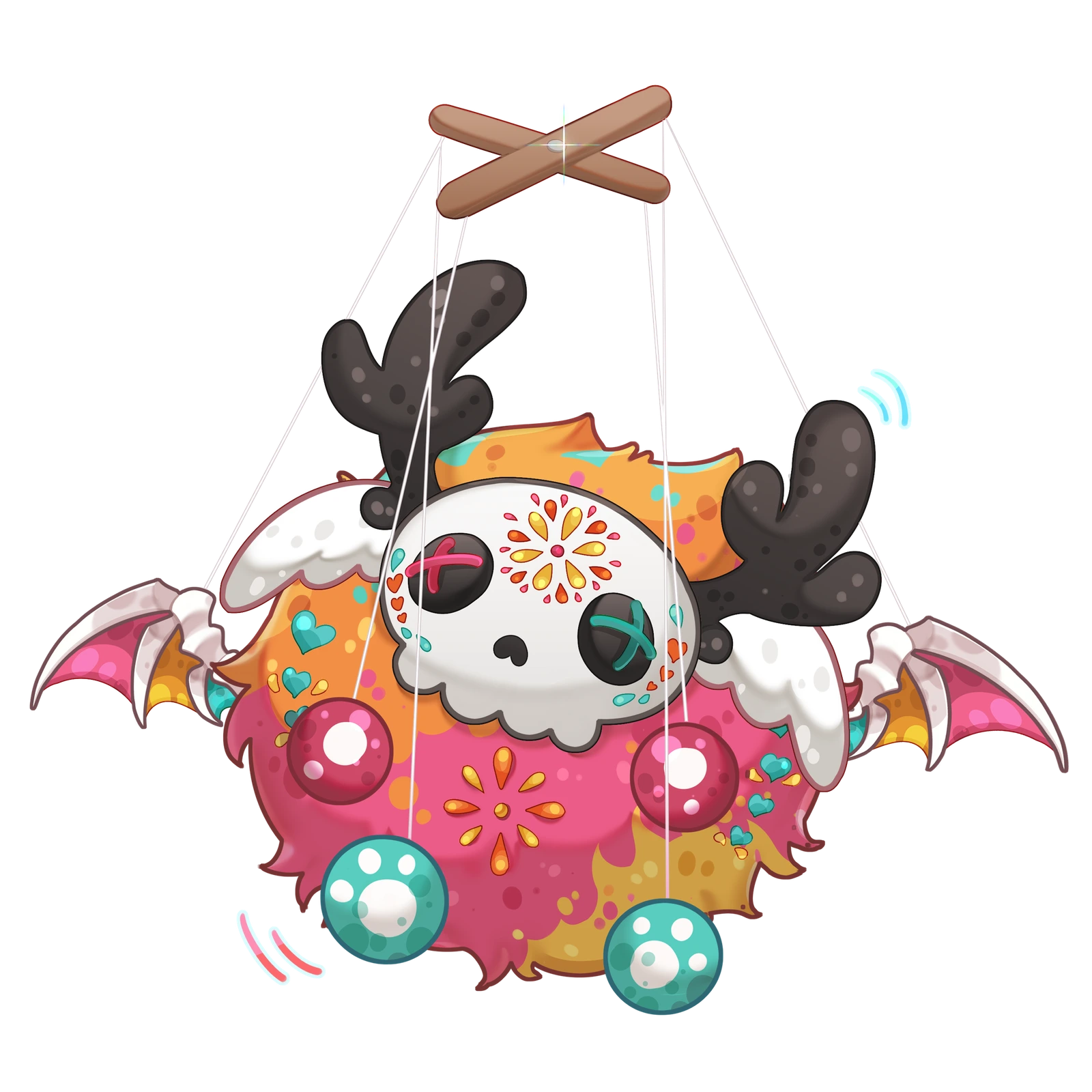Art of Cosita, the skeleton