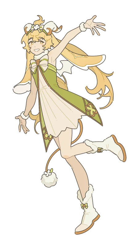 Humanoid form of Lumi