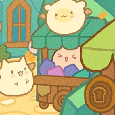 Crystal Vendor Puff