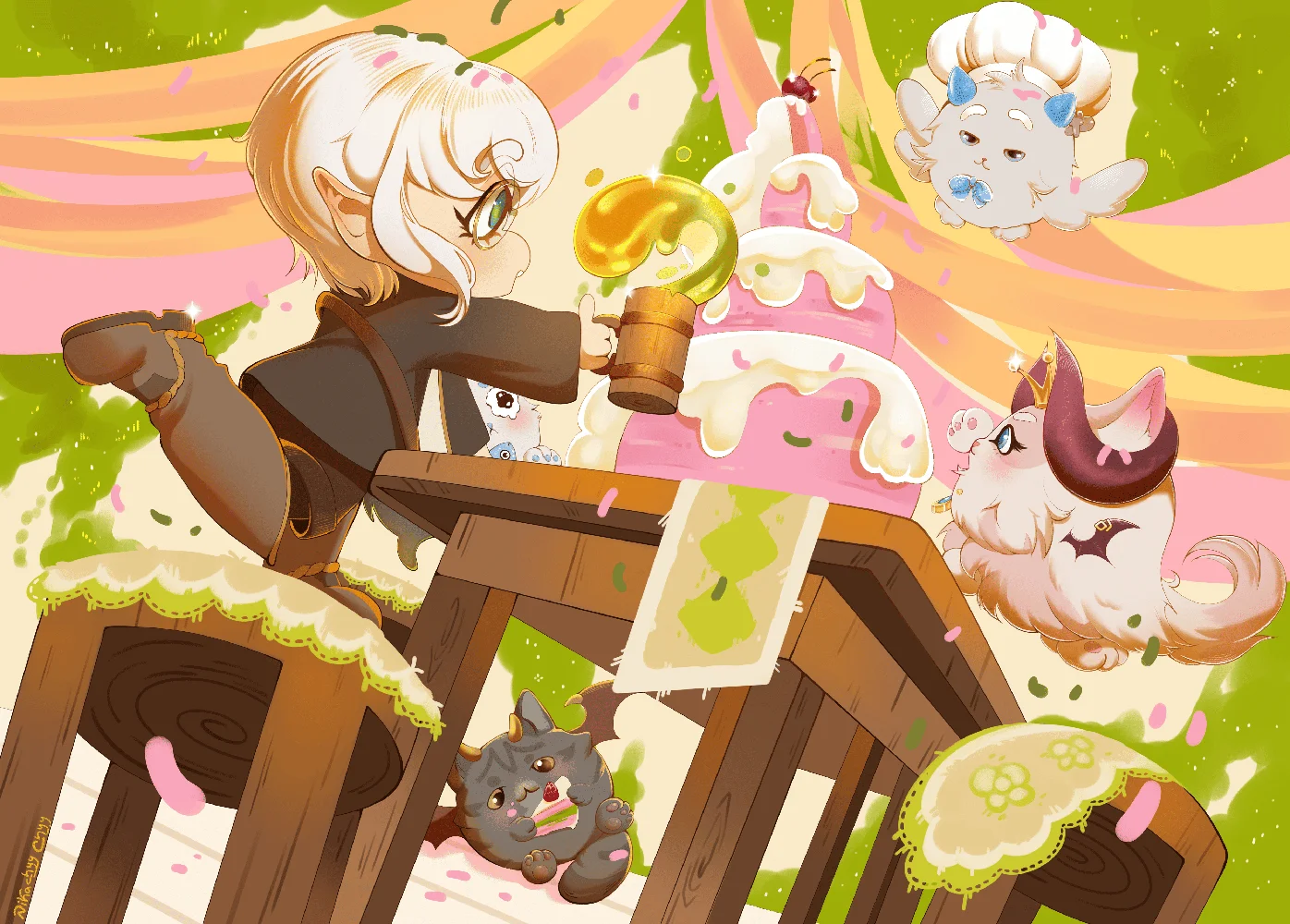 Art for Submission for [Casino Q2] Any Puffling Image!