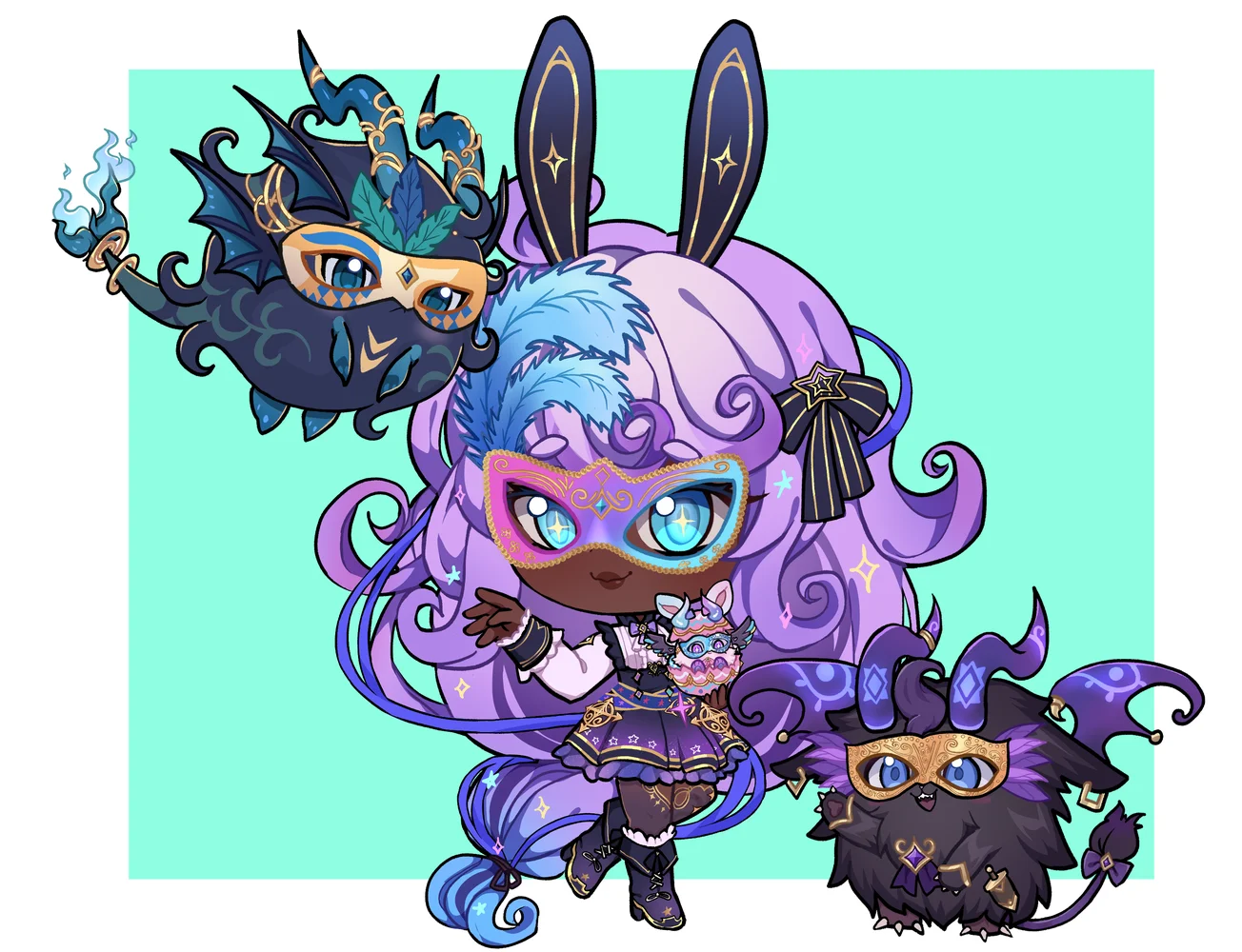 Art for Submission for [Casino Q1] Dress up for Party!