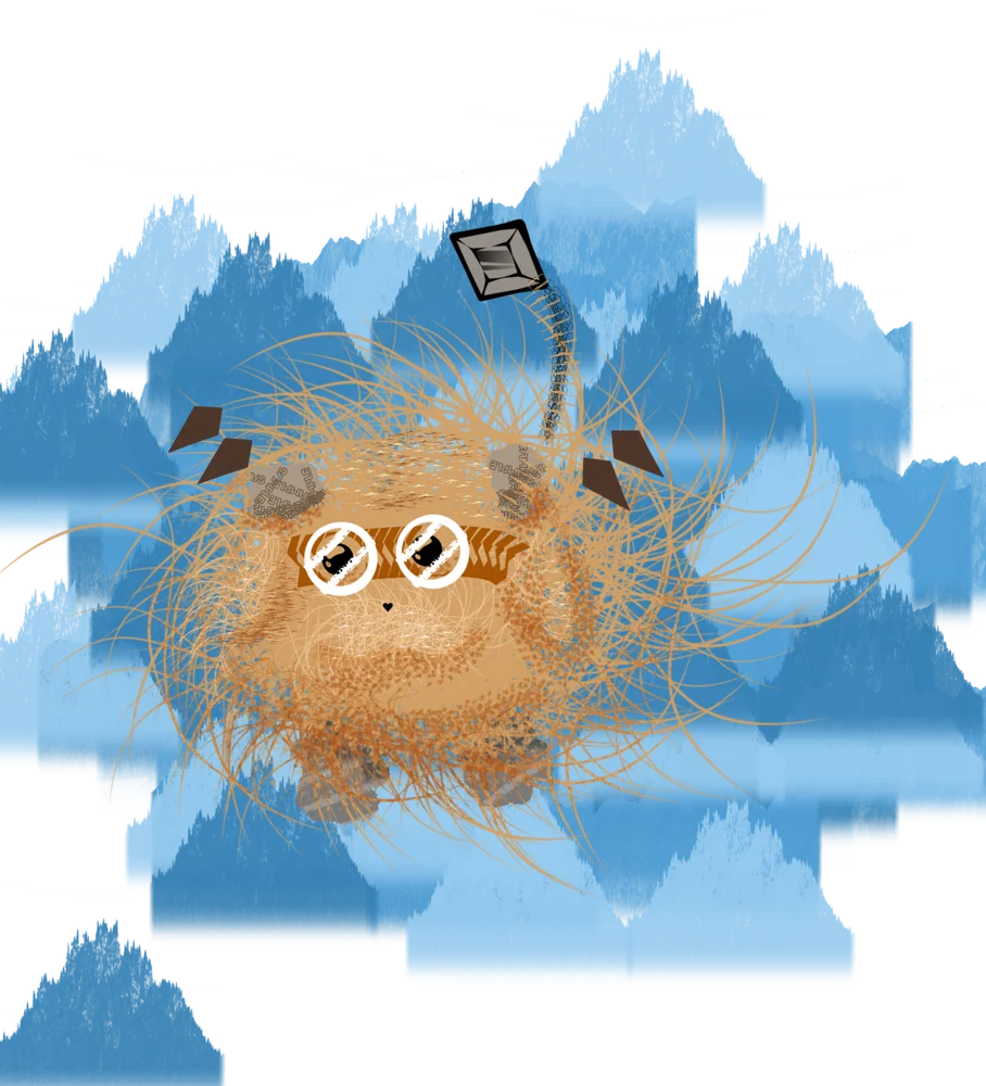 Art for Mr. Mustache: Abstract