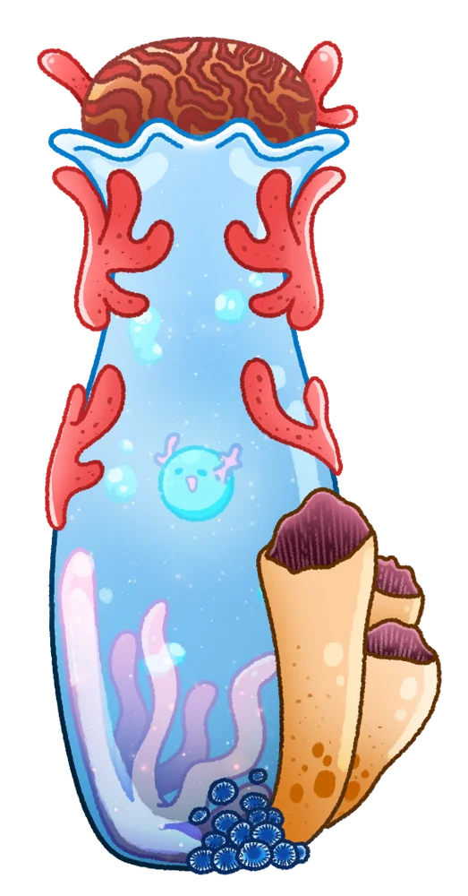 Art for Coral Jewel-Bite Design