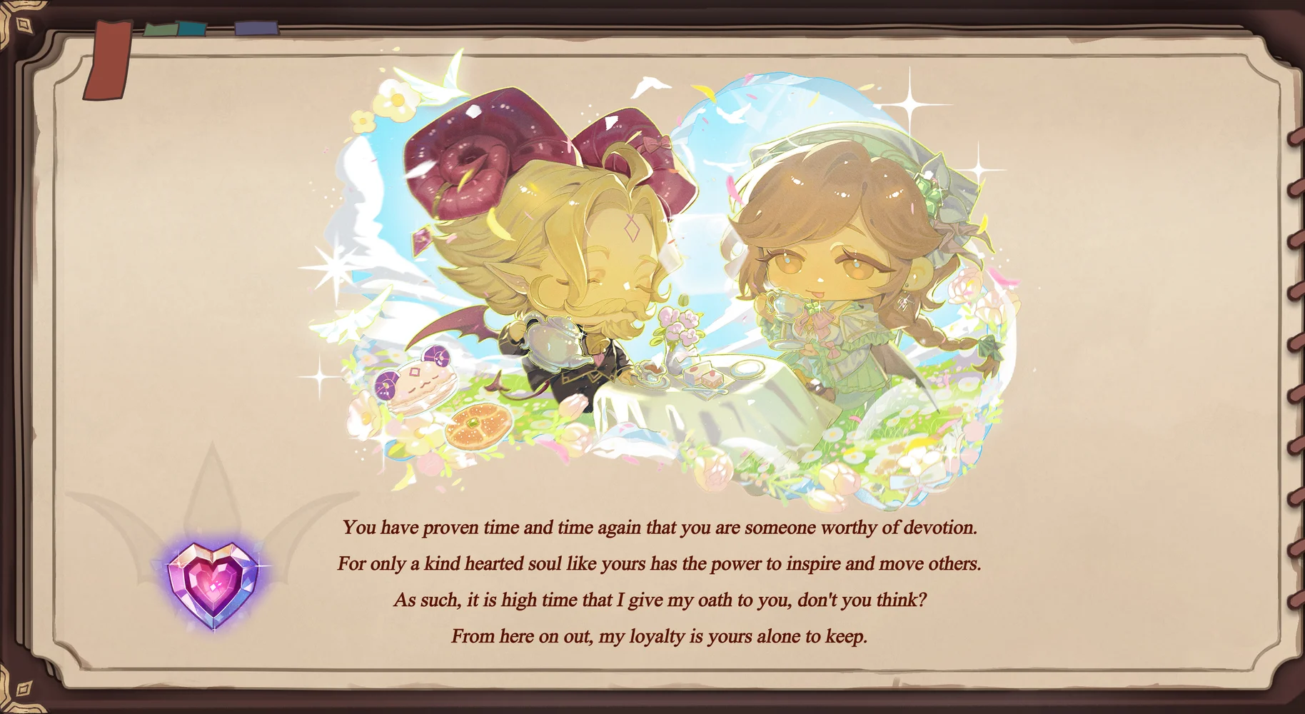 Art for Belle - Bond of Hearts