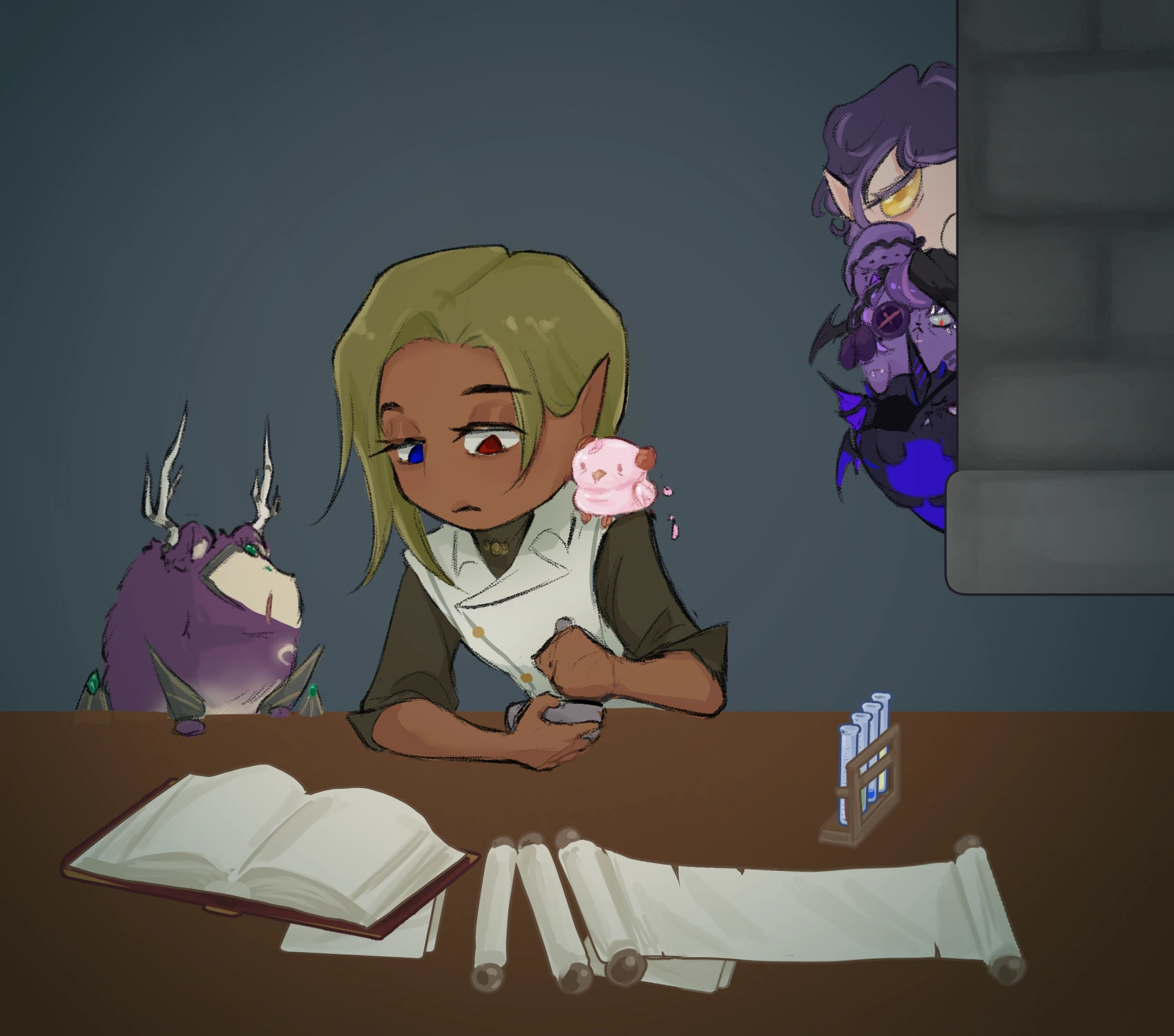 Art for [Q1] Finding the Cure