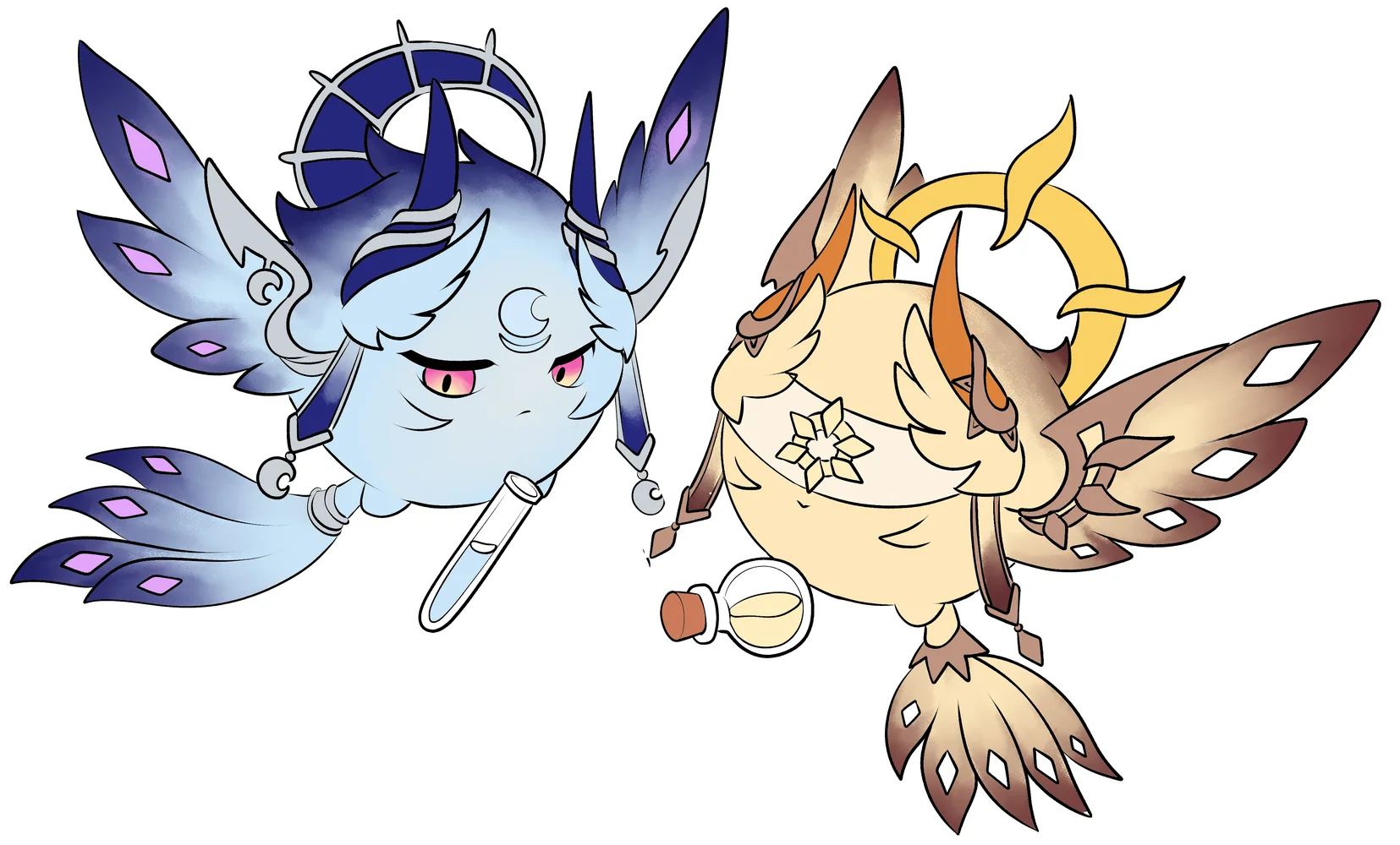 Art for Sun and Moon potions