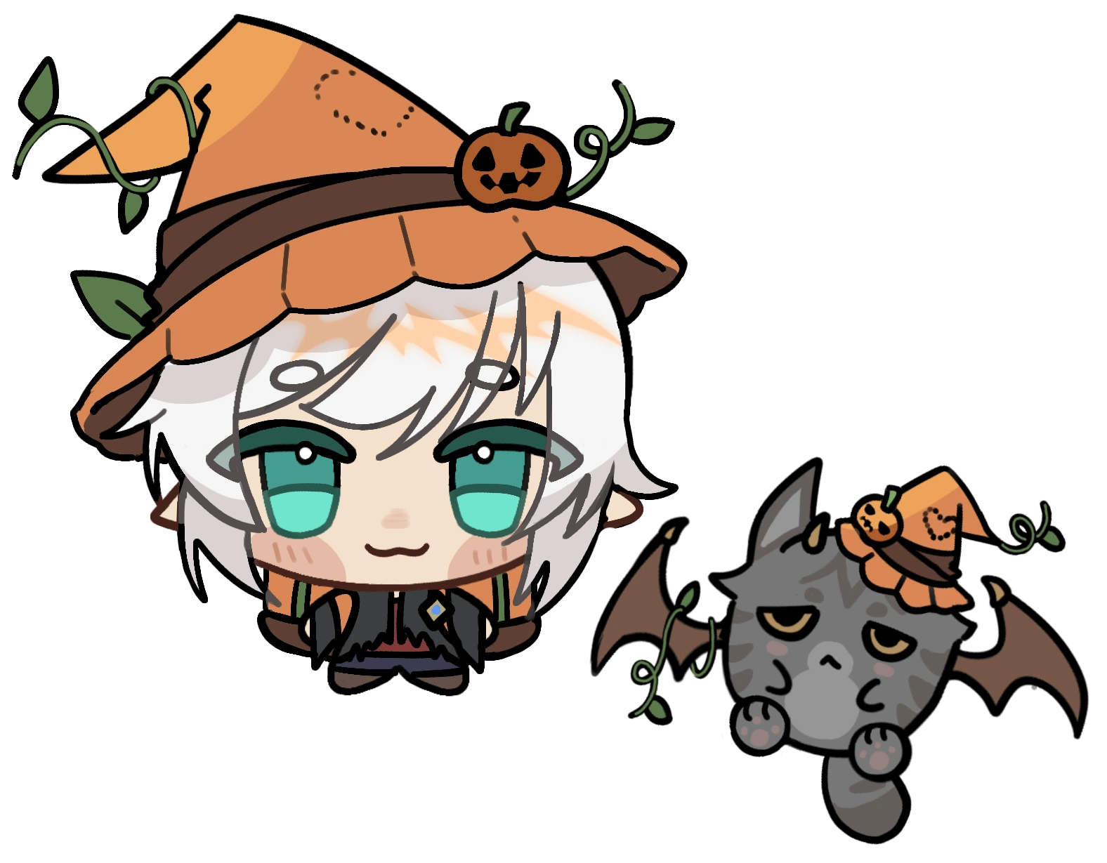 Art for Submission for [Q1] Puff kingdom-Style Halloween!