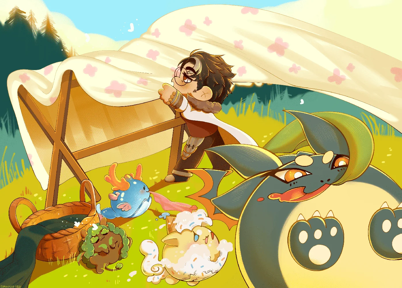 Art for Submission for [Casino Q2] Any Puffling Image!