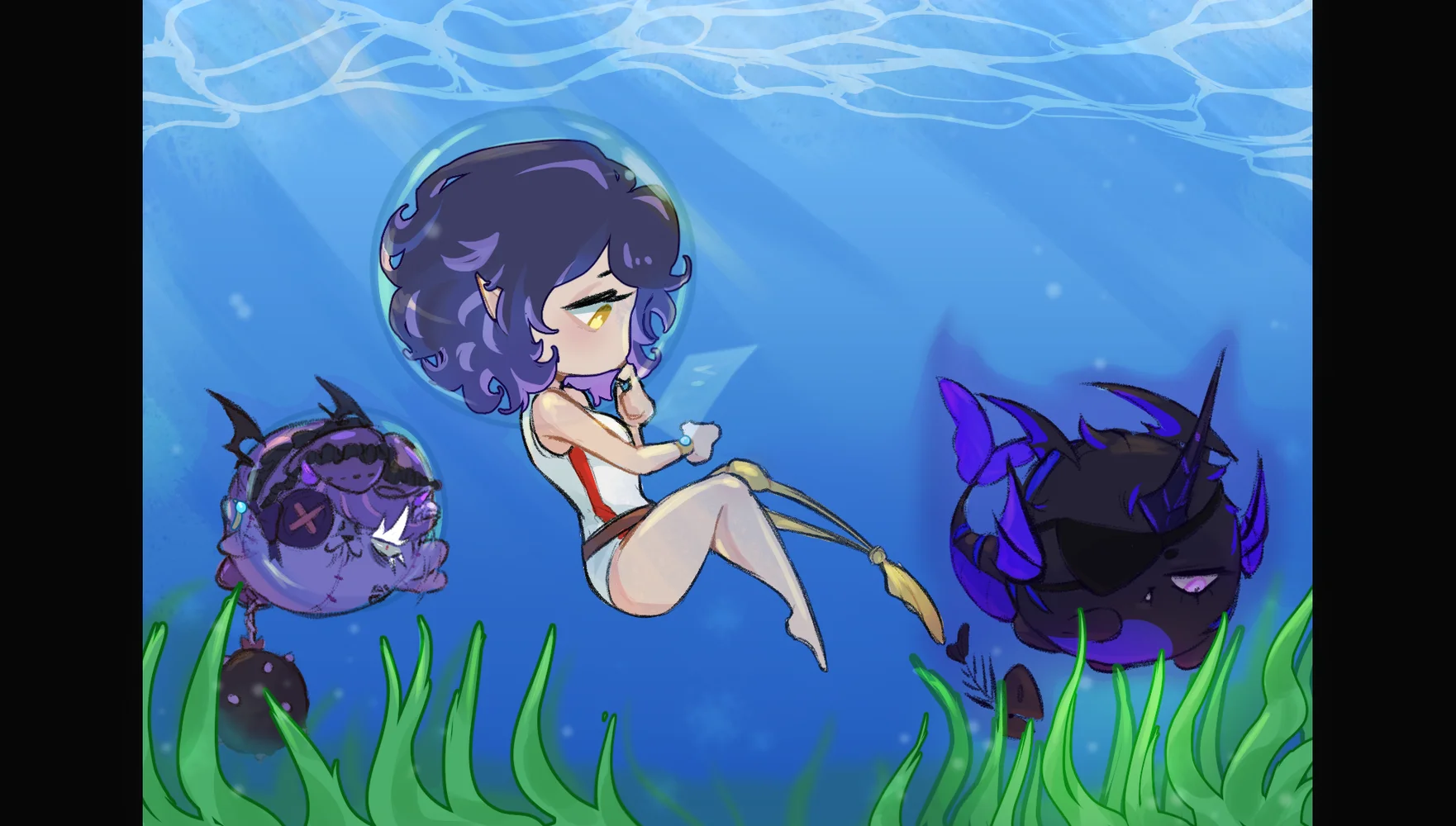 Art for Q1 Searching the big blue sea